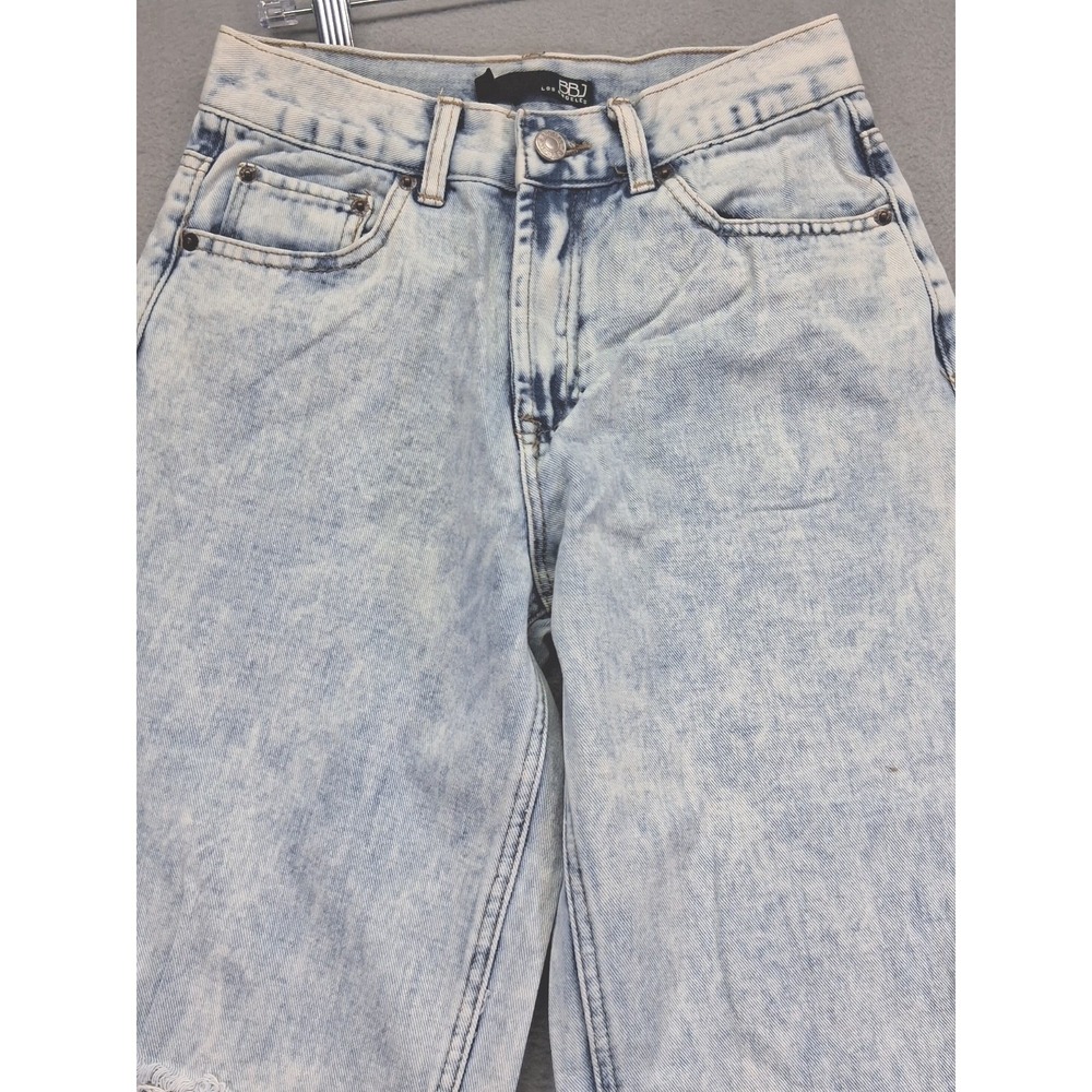 BBJ Los Angeles Wide Leg Women Jeans Size 1/25 Stone Washed - Picture 2 of 8